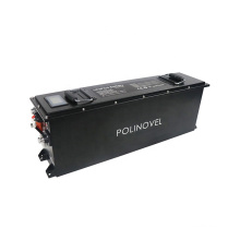 Polinovel LEV Solar Golf Cart Lifepo4 100ah 48v Lithium Ion Battery Rickshaw